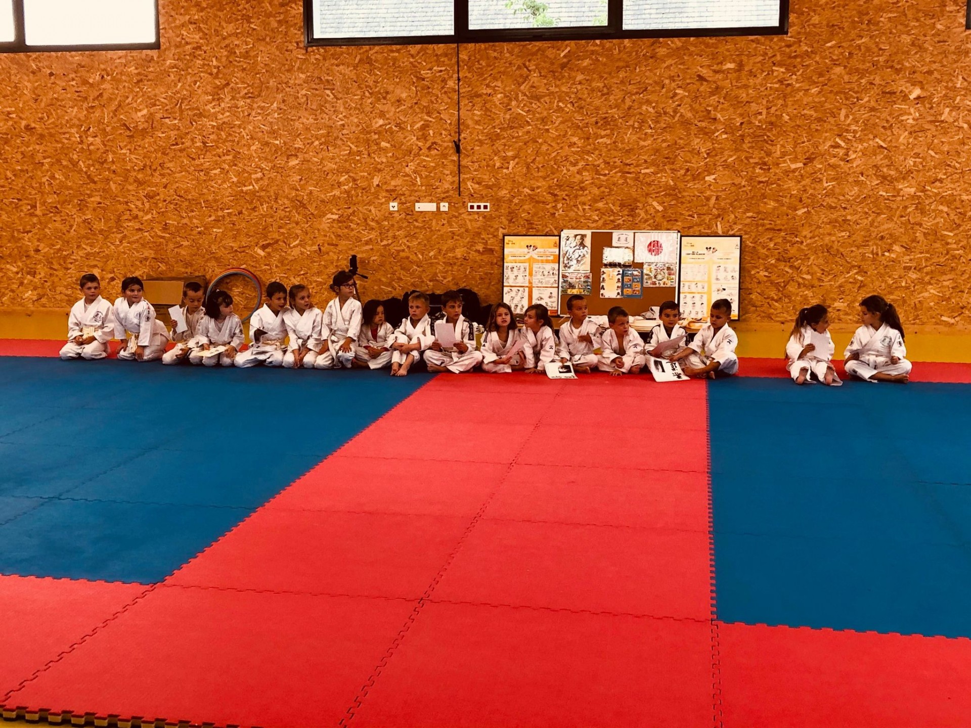 Les judokas de St Jean du Cardonnay